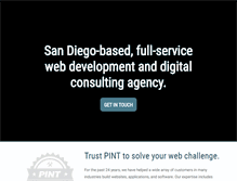 Tablet Screenshot of pint.com